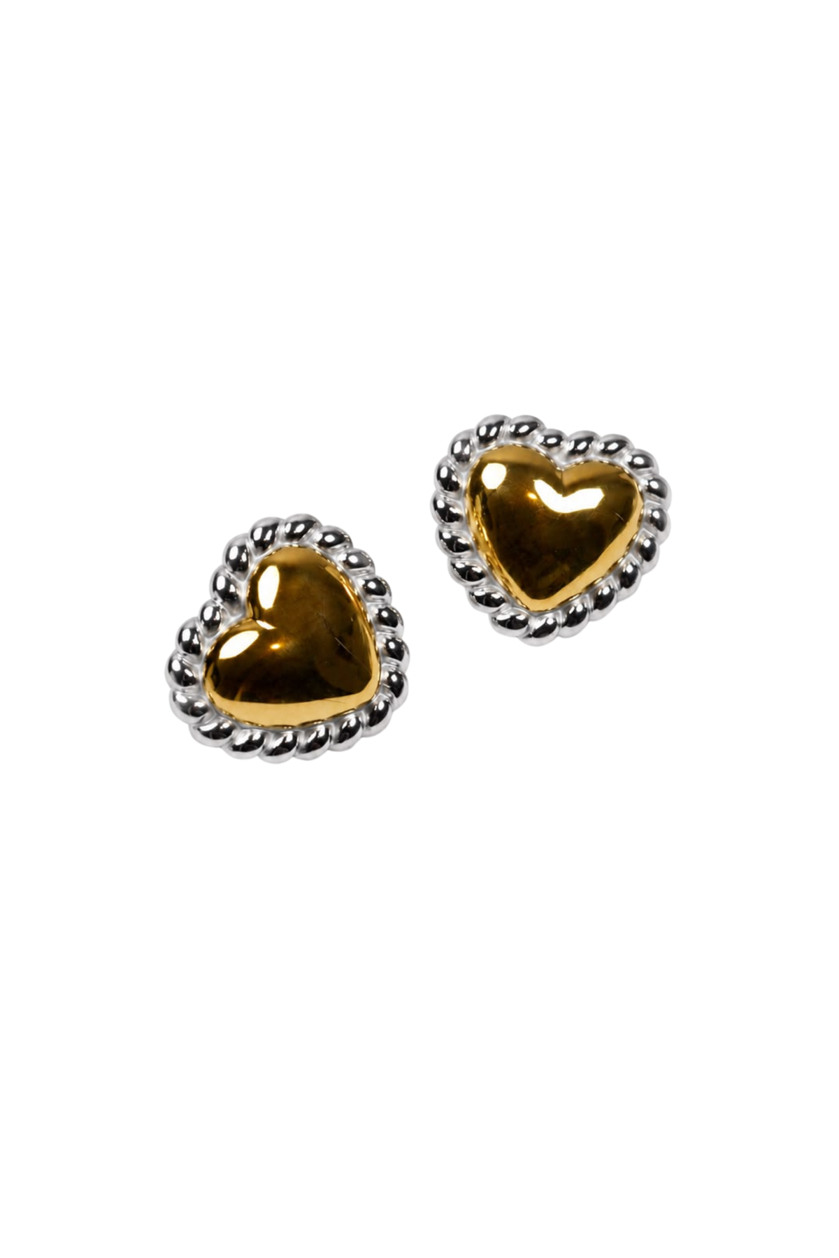 Double love earrings